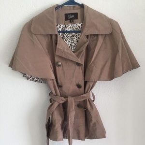 Luii Mini Trench Coat/Cape